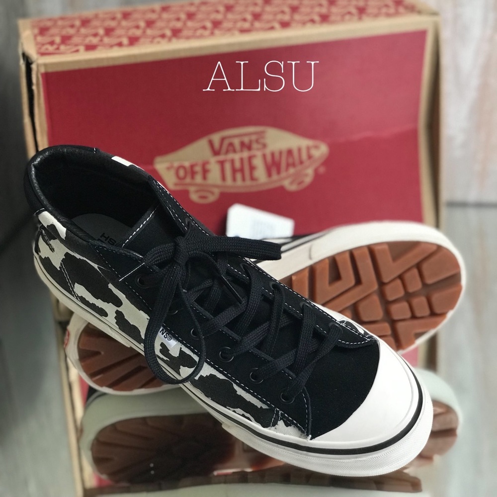 VANS STYLE 29 Mid DX Anaheim Factory Cow Black W - Picture 7 of 8